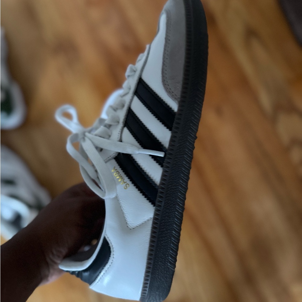 COPY - Adidas Samba White and Black Sneakers - Picture 2 of 3